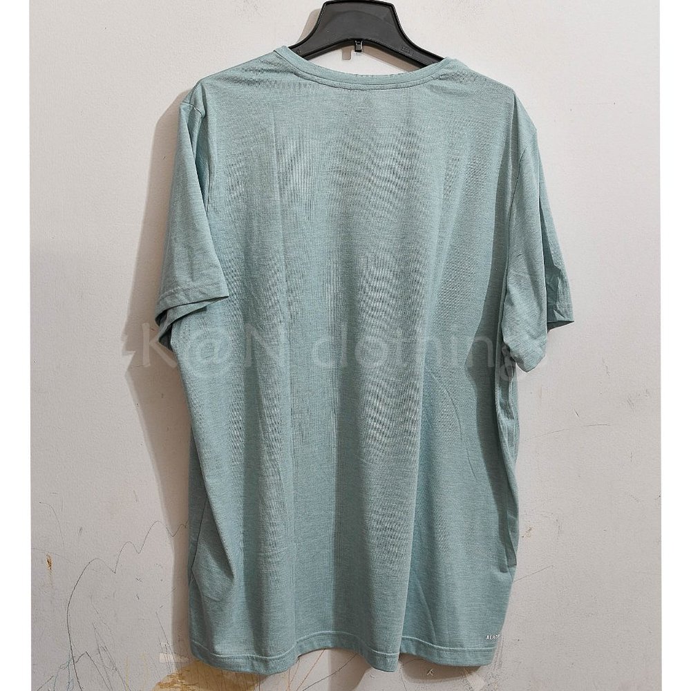 NWT adidas Men's Short Sleeve Tee in blue in size XXL - Picture 4 of 4